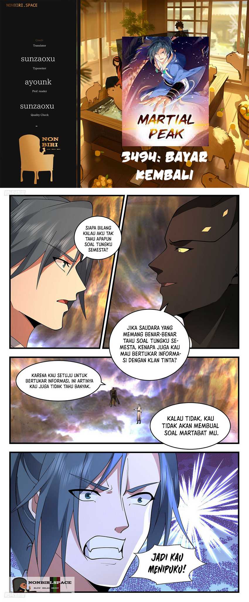 Martial Peak Part 2 Chapter 3494 - halaman 1