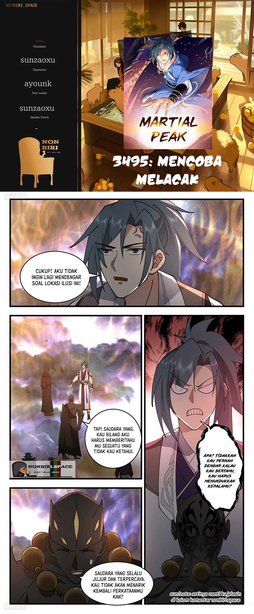 Martial Peak Part 2 Chapter 3495 - halaman 1