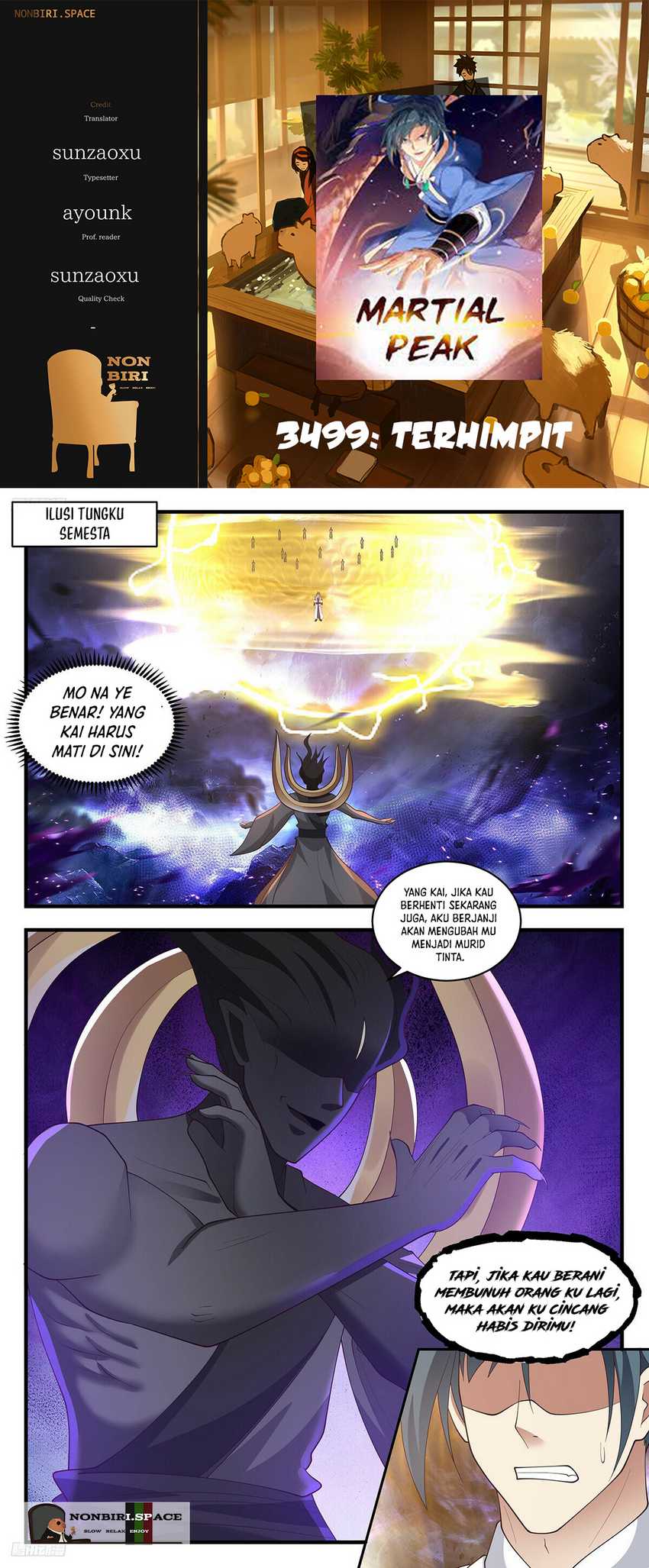 Martial Peak Part 2 Chapter 3499 - halaman 1