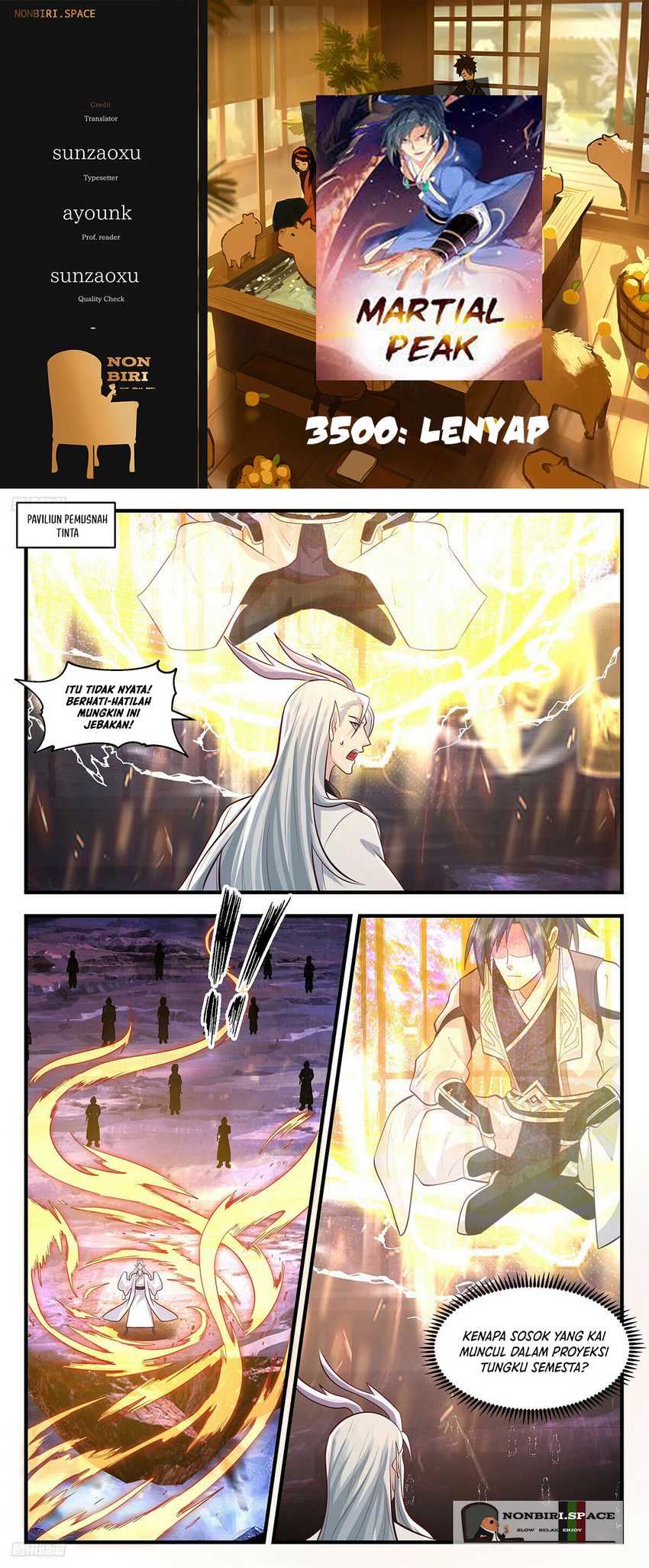 Martial Peak Part 2 Chapter 3500 - halaman 1