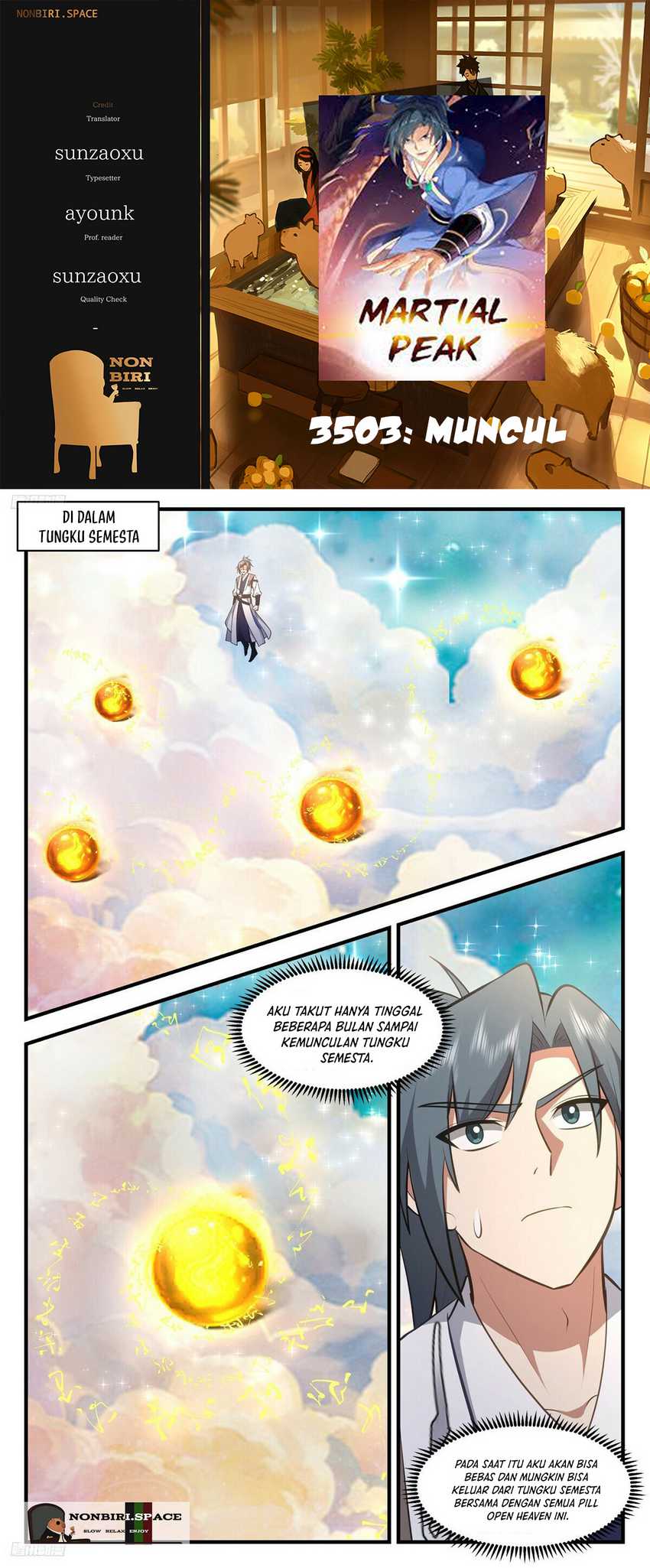 Martial Peak Part 2 Chapter 3503 - halaman 1