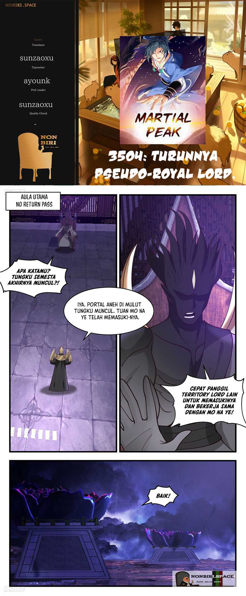 Martial Peak Part 2 Chapter 3504 - halaman 1