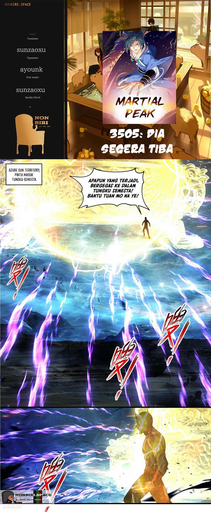 Martial Peak Part 2 Chapter 3505 - halaman 1