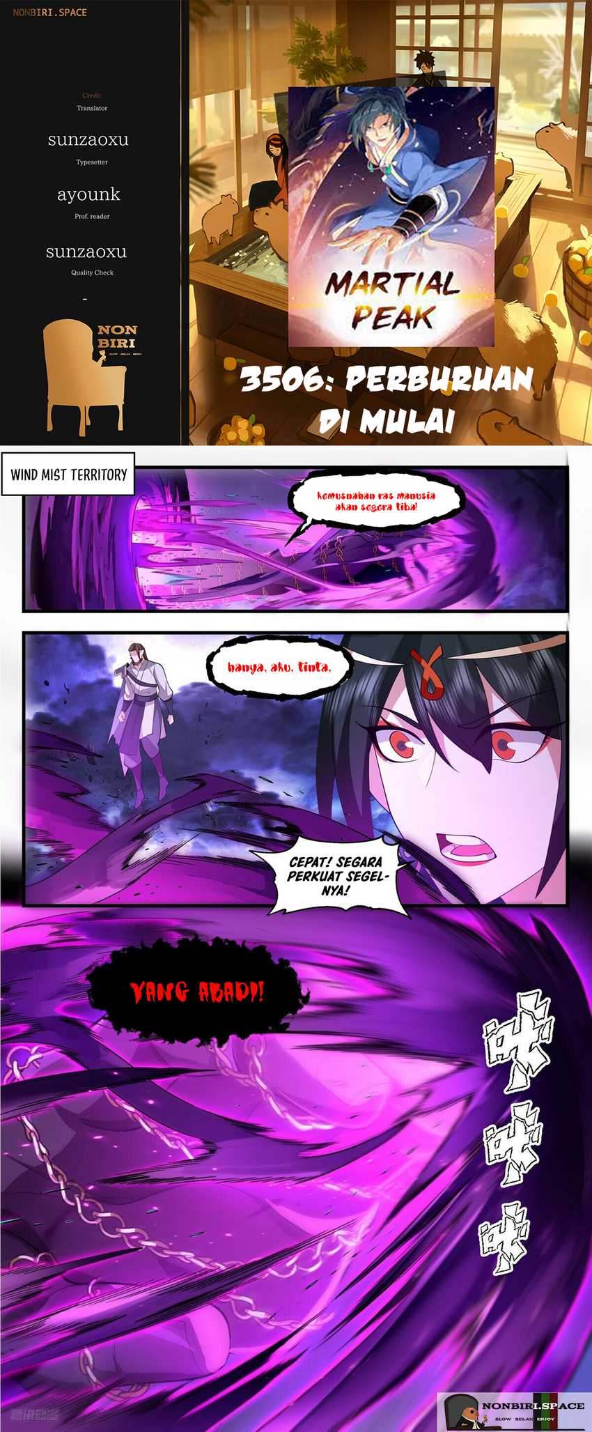 Martial Peak Part 2 Chapter 3506 - halaman 1
