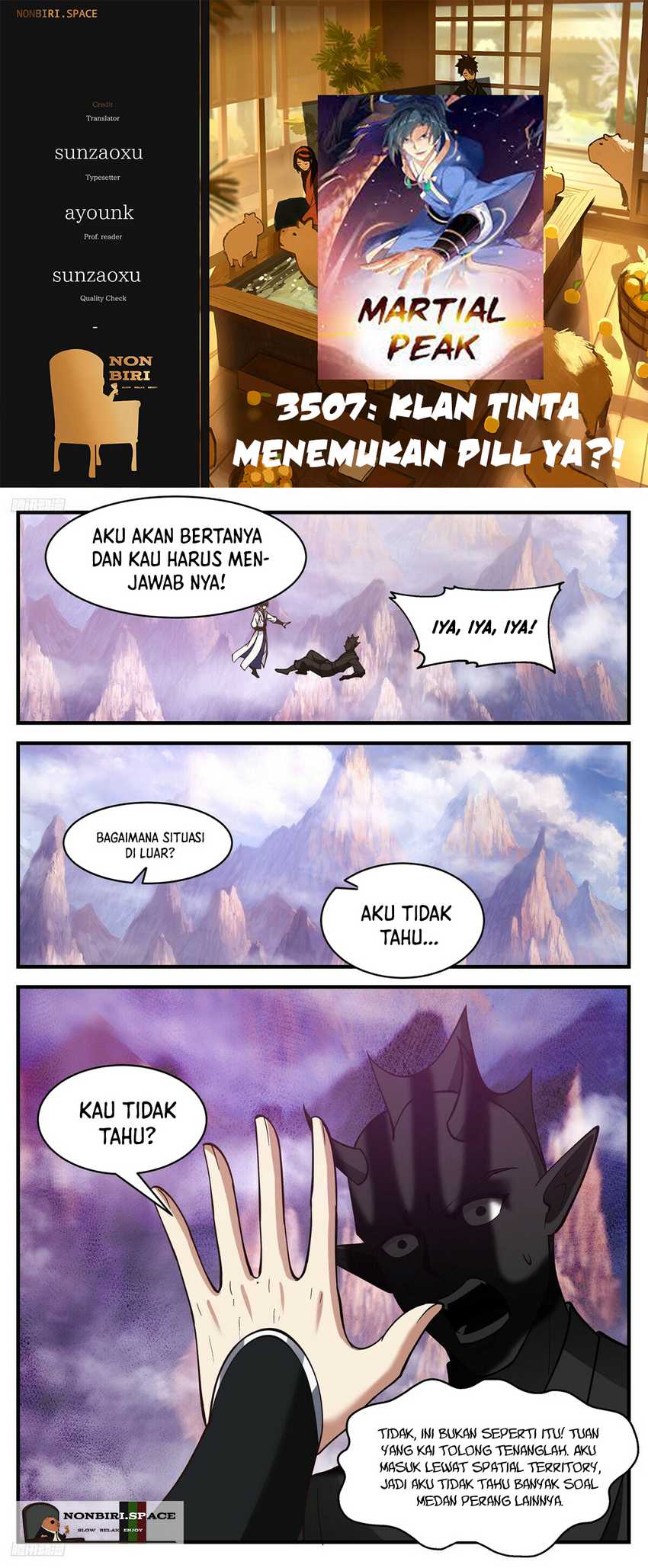 Martial Peak Part 2 Chapter 3507 - halaman 1