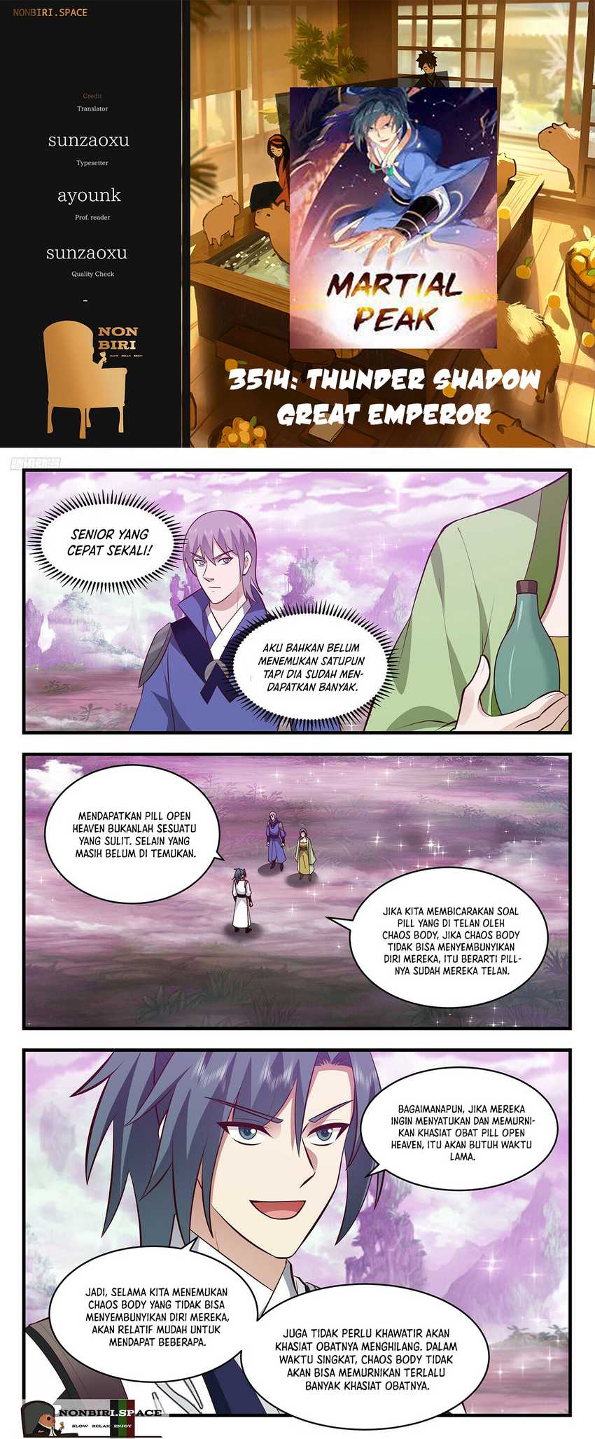 Martial Peak Part 2 Chapter 3514 - halaman 1