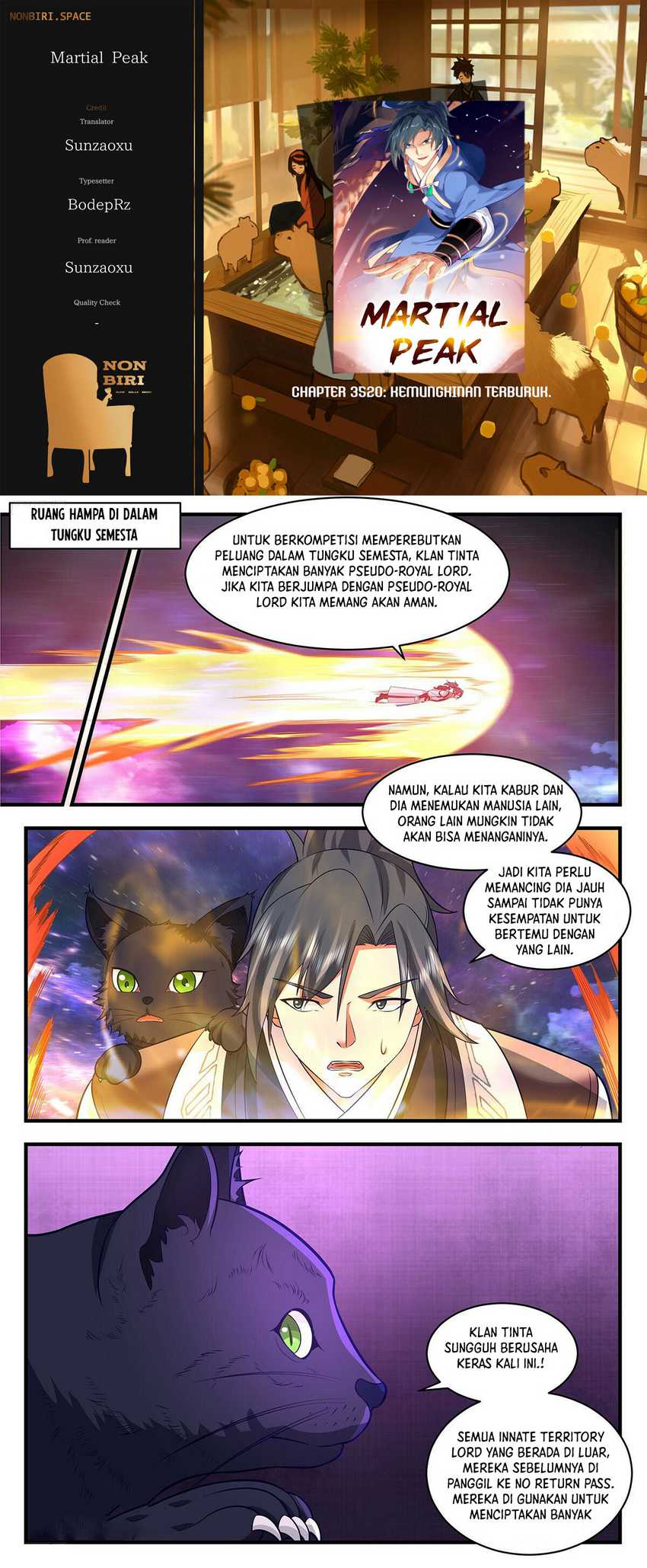 Martial Peak Part 2 Chapter 3520 - halaman 1