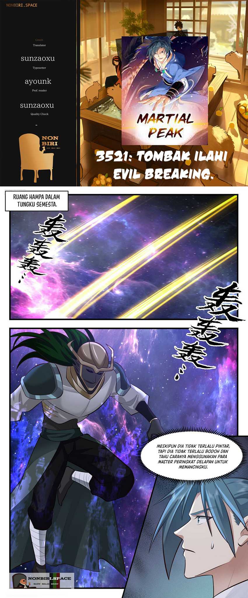 Martial Peak Part 2 Chapter 3521 - halaman 1
