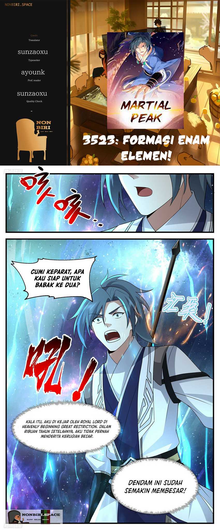 Martial Peak Part 2 Chapter 3523 - halaman 1