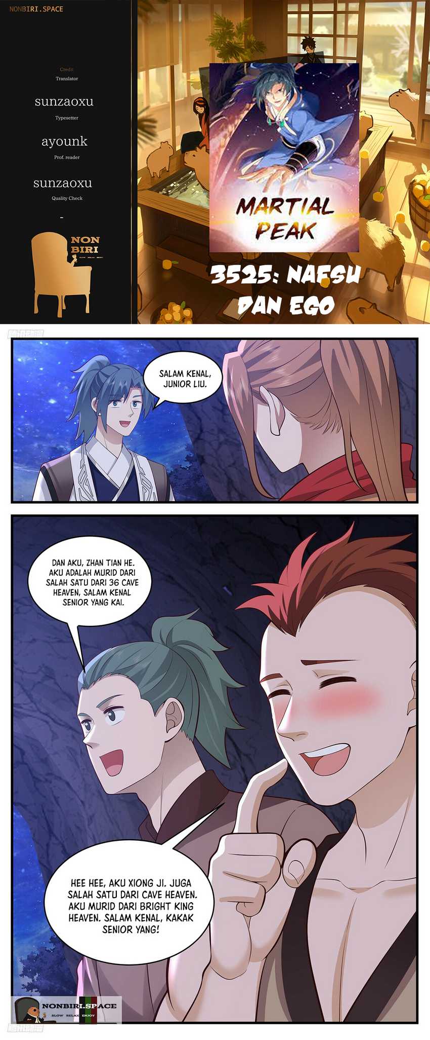 Martial Peak Part 2 Chapter 3525 - halaman 1