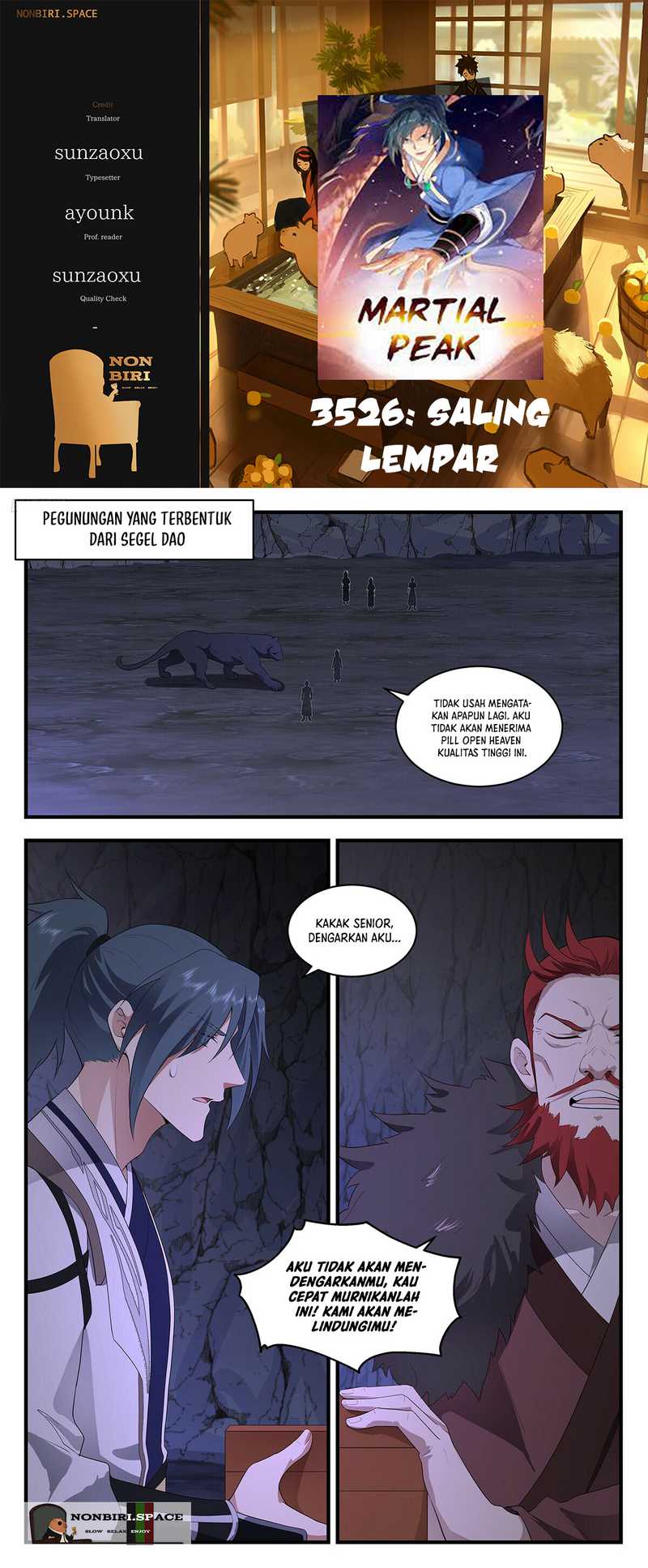 Martial Peak Part 2 Chapter 3526 - halaman 1