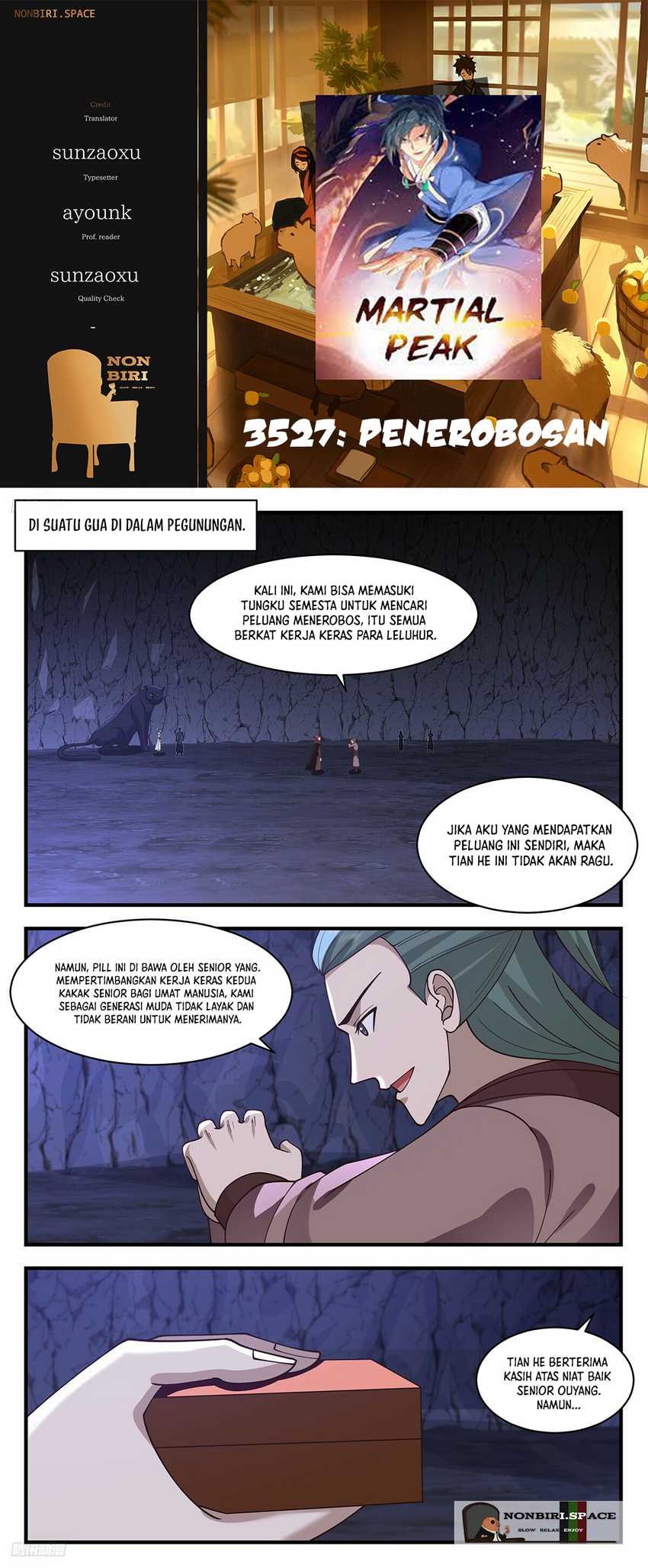 Martial Peak Part 2 Chapter 3527 - halaman 1