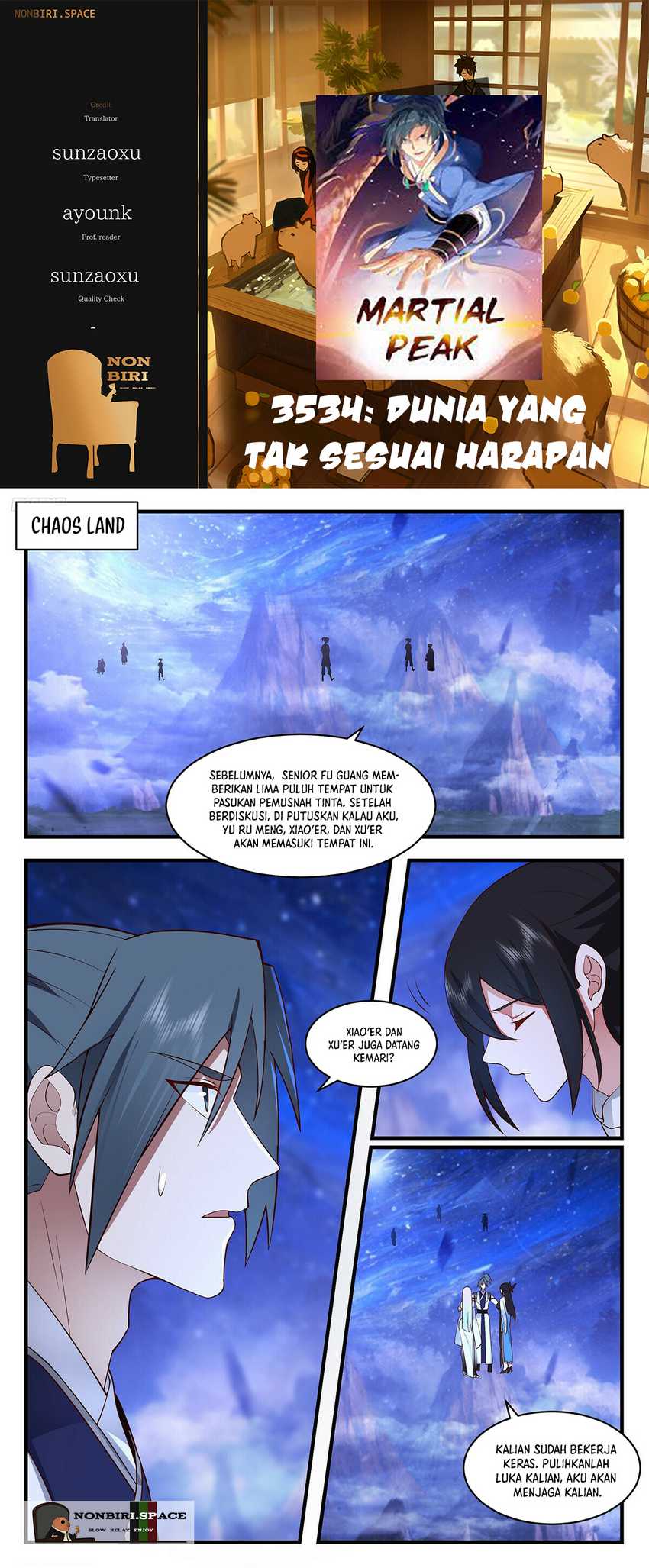 Martial Peak Part 2 Chapter 3534 - halaman 1