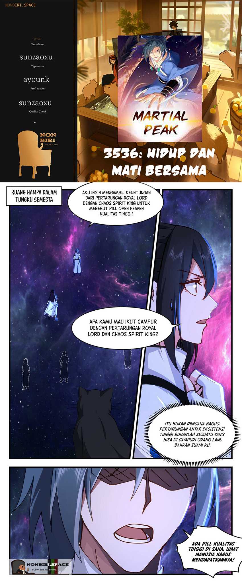 Martial Peak Part 2 Chapter 3536 - halaman 1