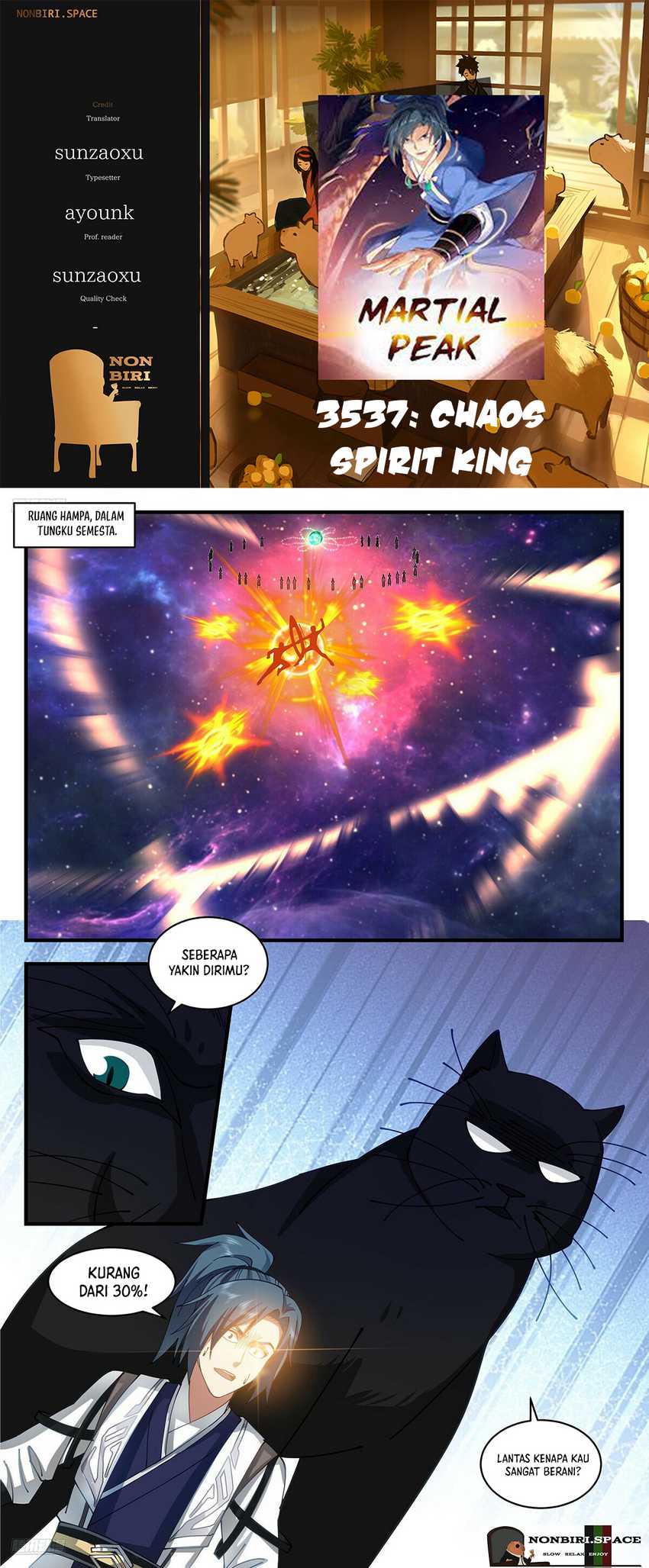 Martial Peak Part 2 Chapter 3537 - halaman 1
