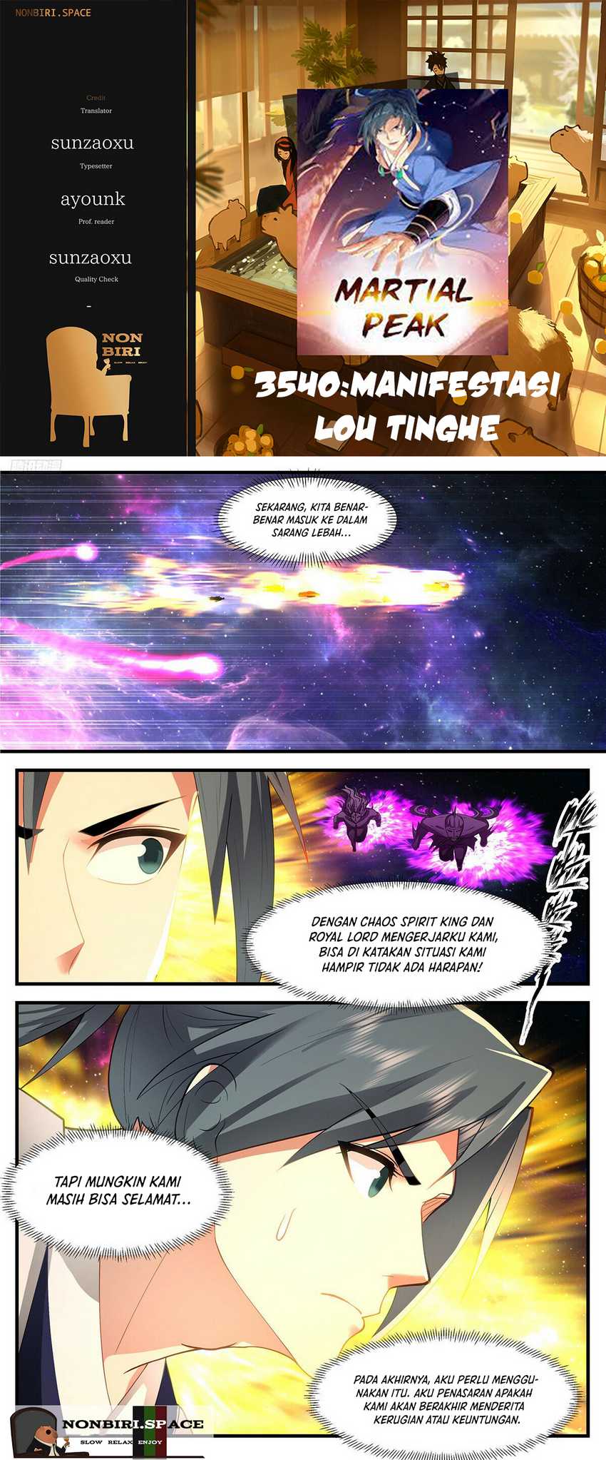 Martial Peak Part 2 Chapter 3540 - halaman 1