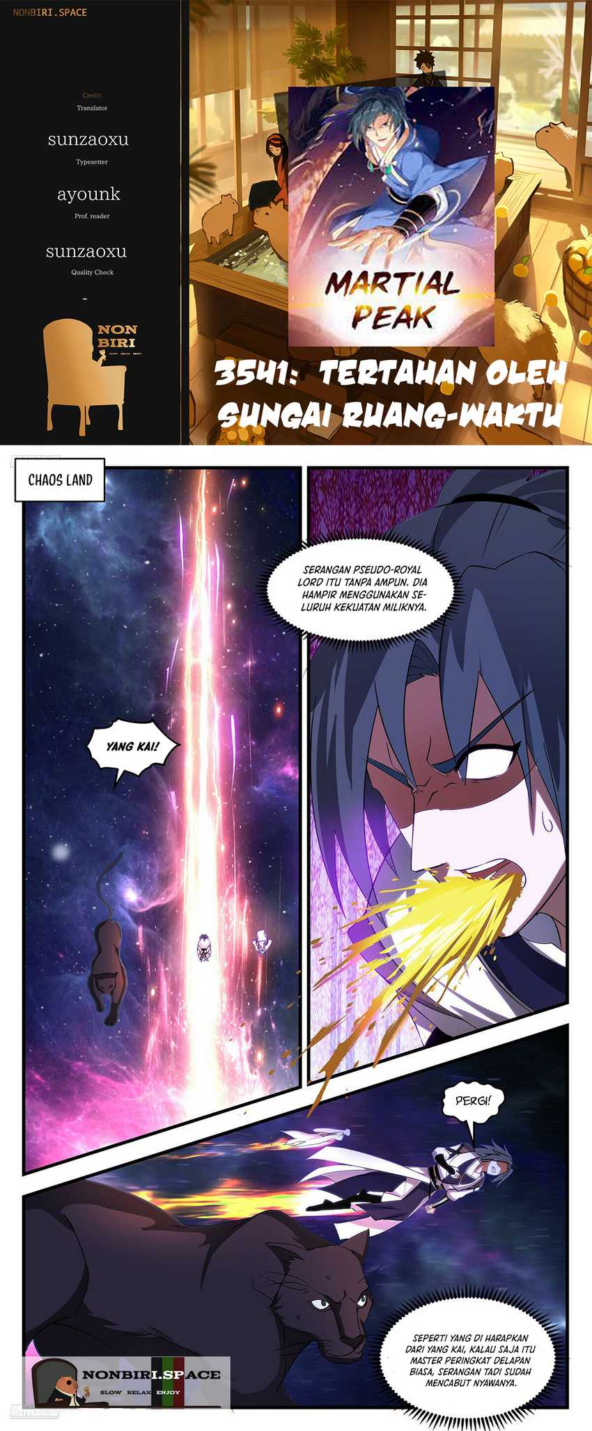 Martial Peak Part 2 Chapter 3541 - halaman 1