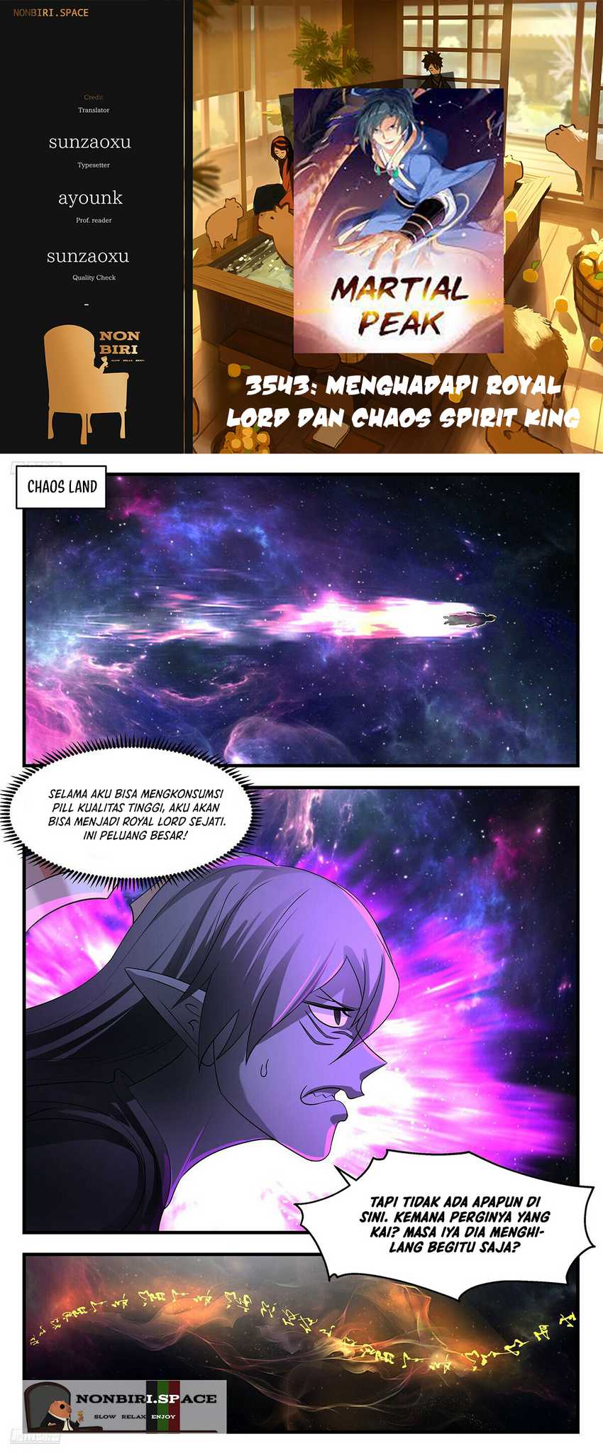 Martial Peak Part 2 Chapter 3543 - halaman 1