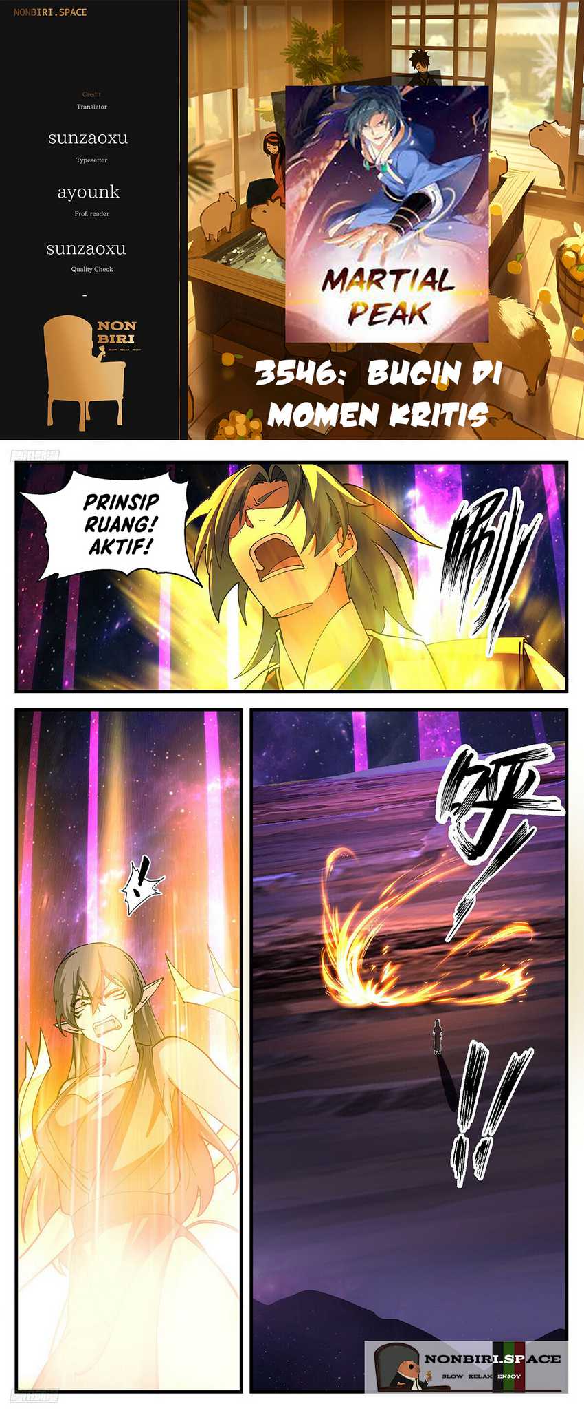Martial Peak Part 2 Chapter 3546 - halaman 1