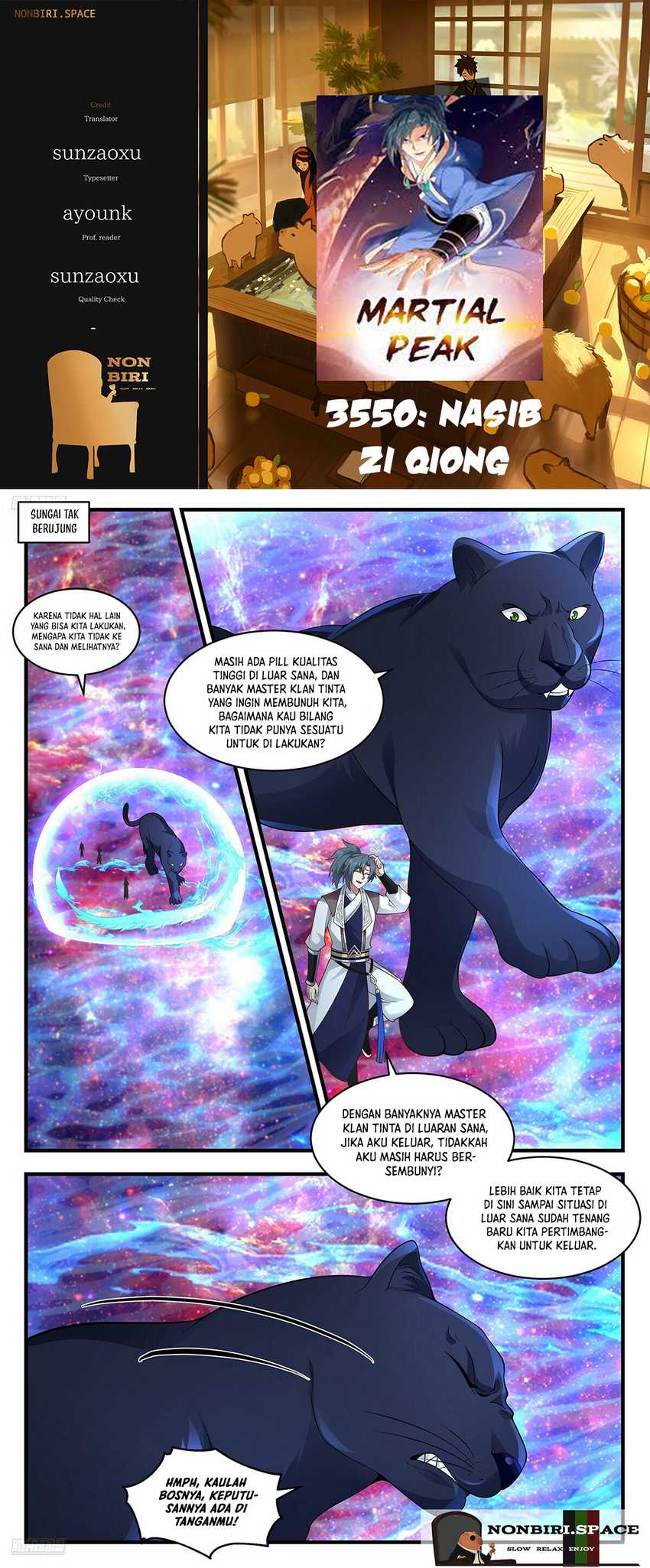 Martial Peak Part 2 Chapter 3550 - halaman 1