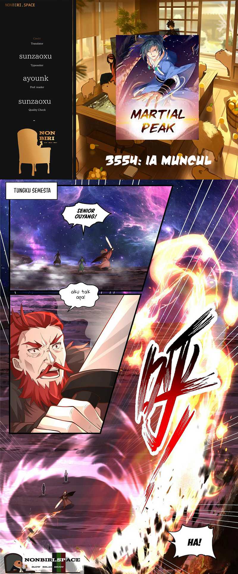 Martial Peak Part 2 Chapter 3554 - halaman 1