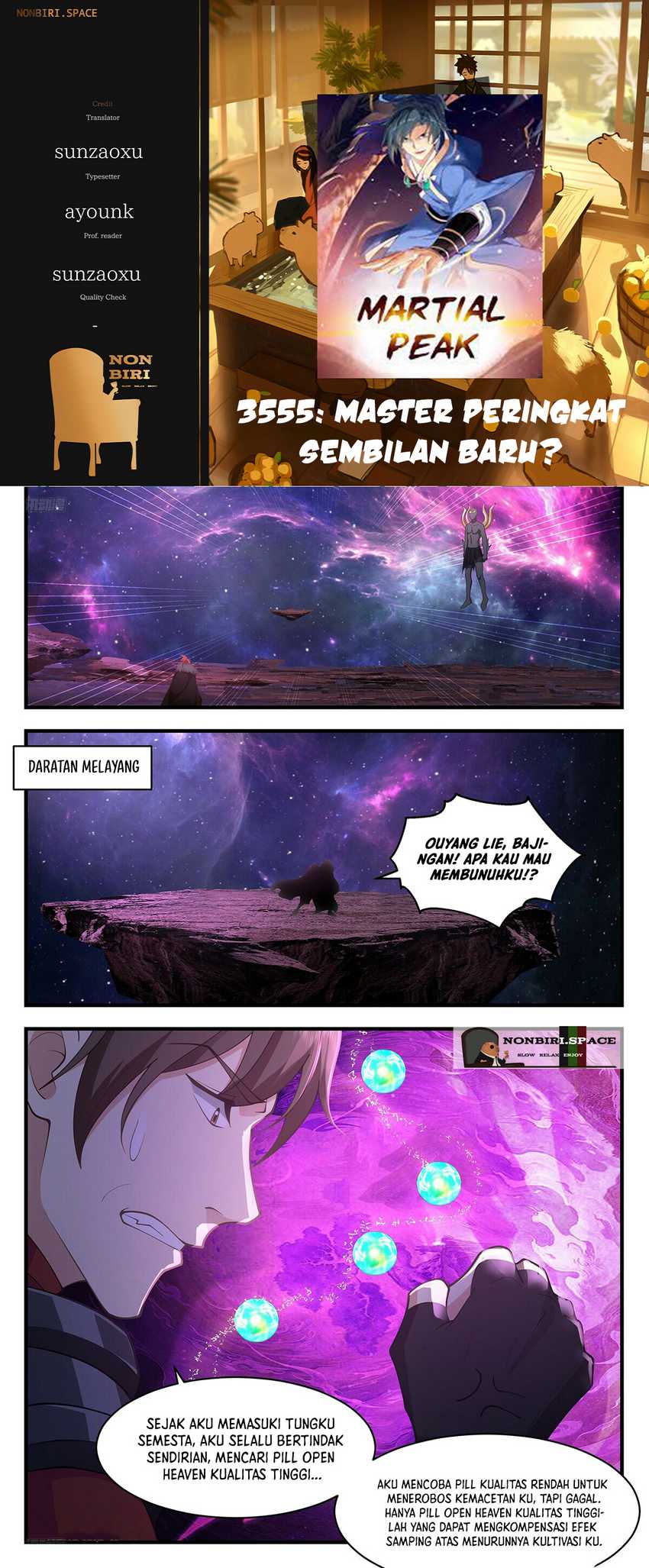 Martial Peak Part 2 Chapter 3555 - halaman 1