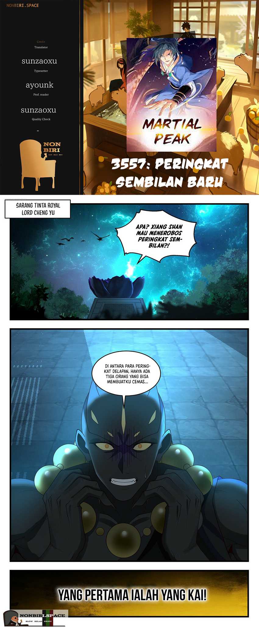 Martial Peak Part 2 Chapter 3557 - halaman 1