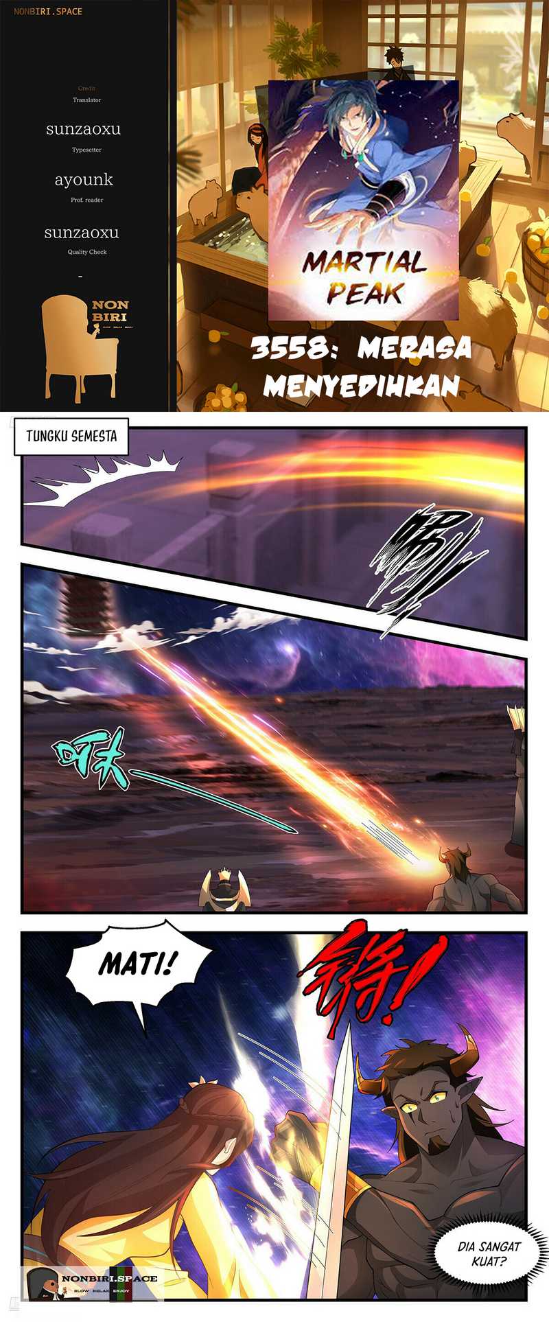 Martial Peak Part 2 Chapter 3558 - halaman 1