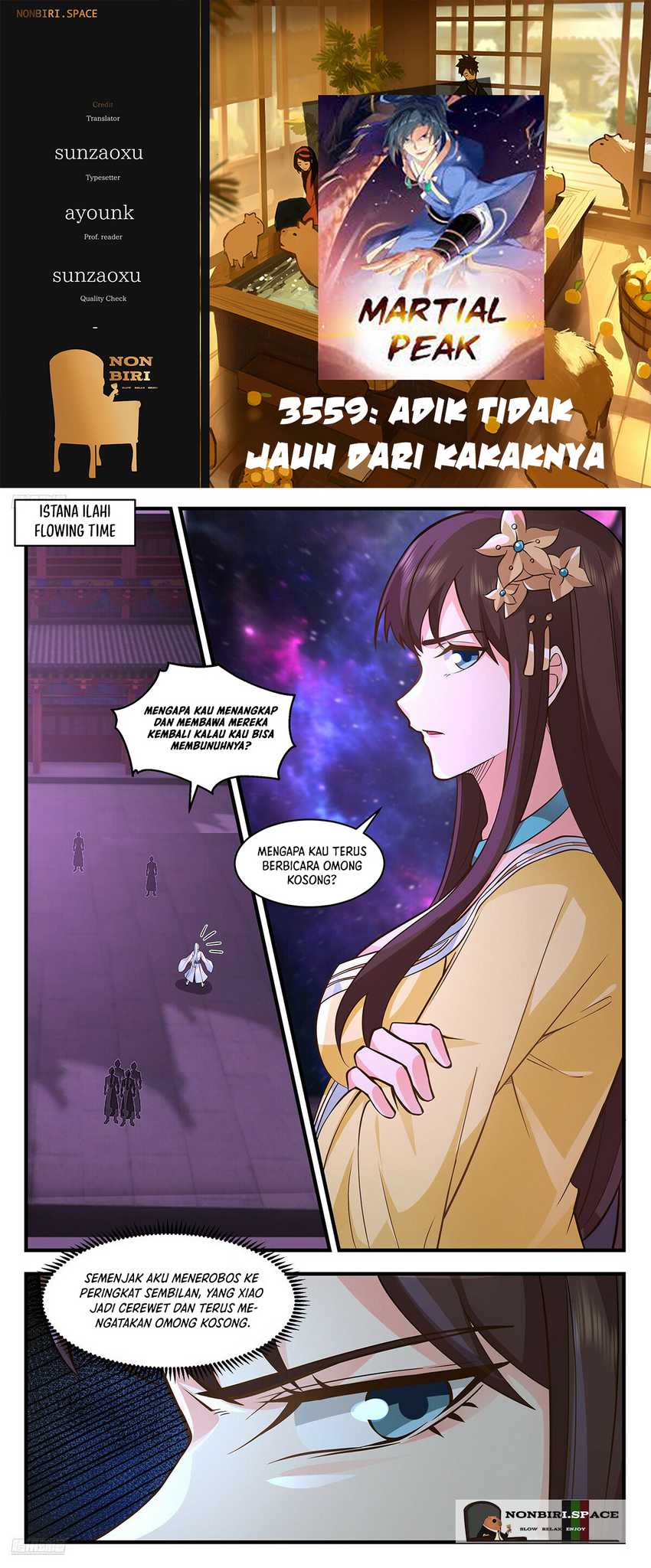 Martial Peak Part 2 Chapter 3559 - halaman 1