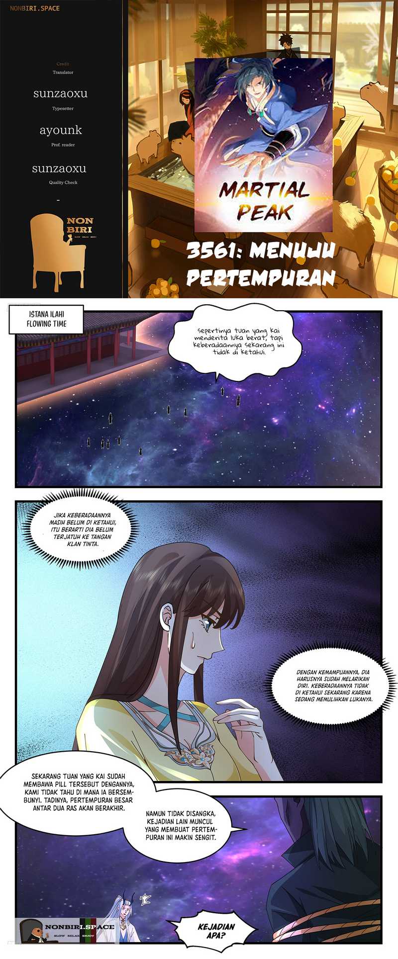 Martial Peak Part 2 Chapter 3561 - halaman 1