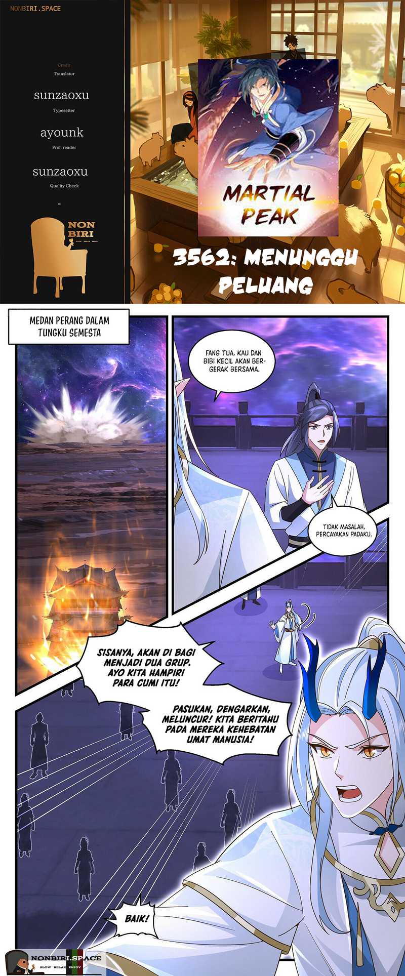 Martial Peak Part 2 Chapter 3562 - halaman 1