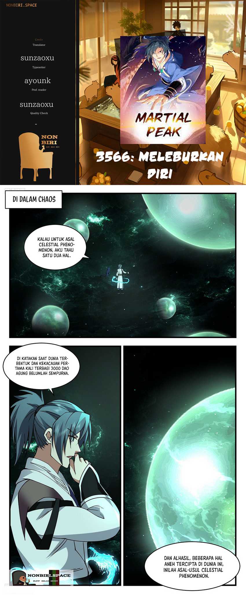 Martial Peak Part 2 Chapter 3566 - halaman 1