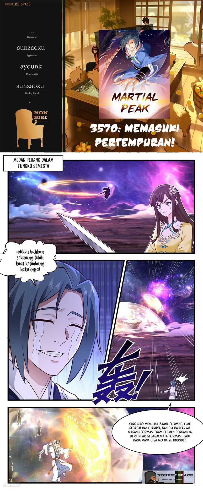 Martial Peak Part 2 Chapter 3570 - halaman 1