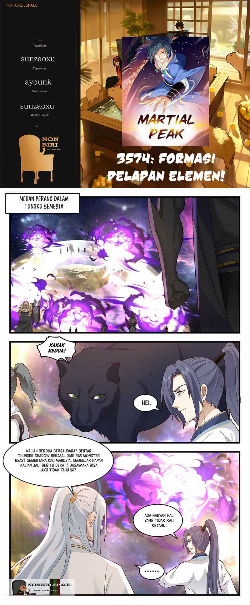 Martial Peak Part 2 Chapter 3574 - halaman 1