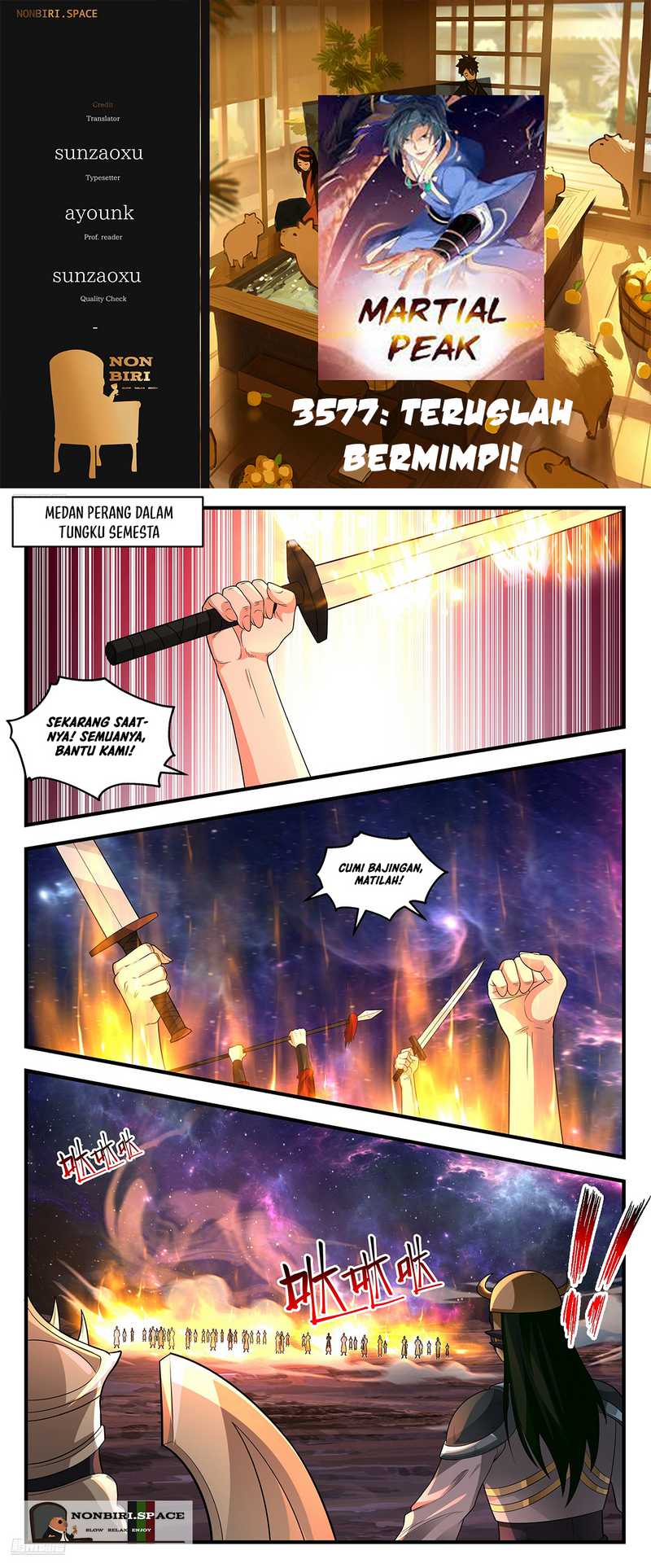 Martial Peak Part 2 Chapter 3577 - halaman 1