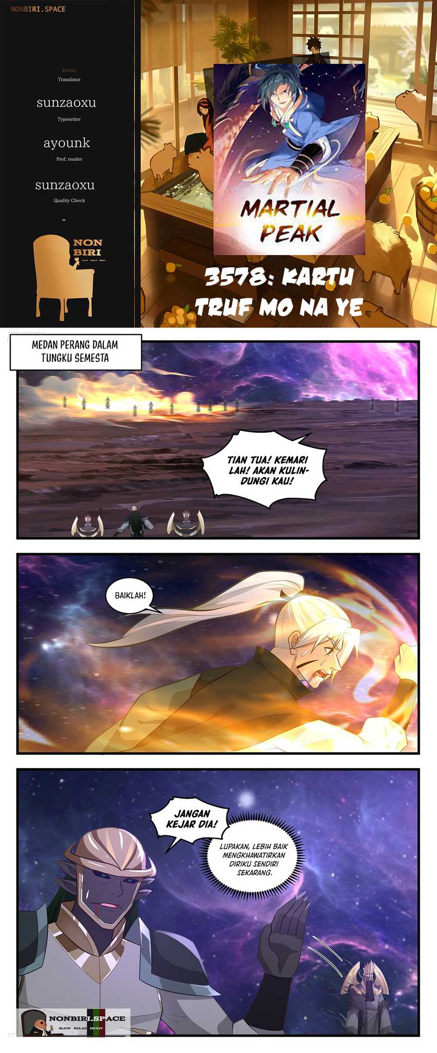 Martial Peak Part 2 Chapter 3578 - halaman 1