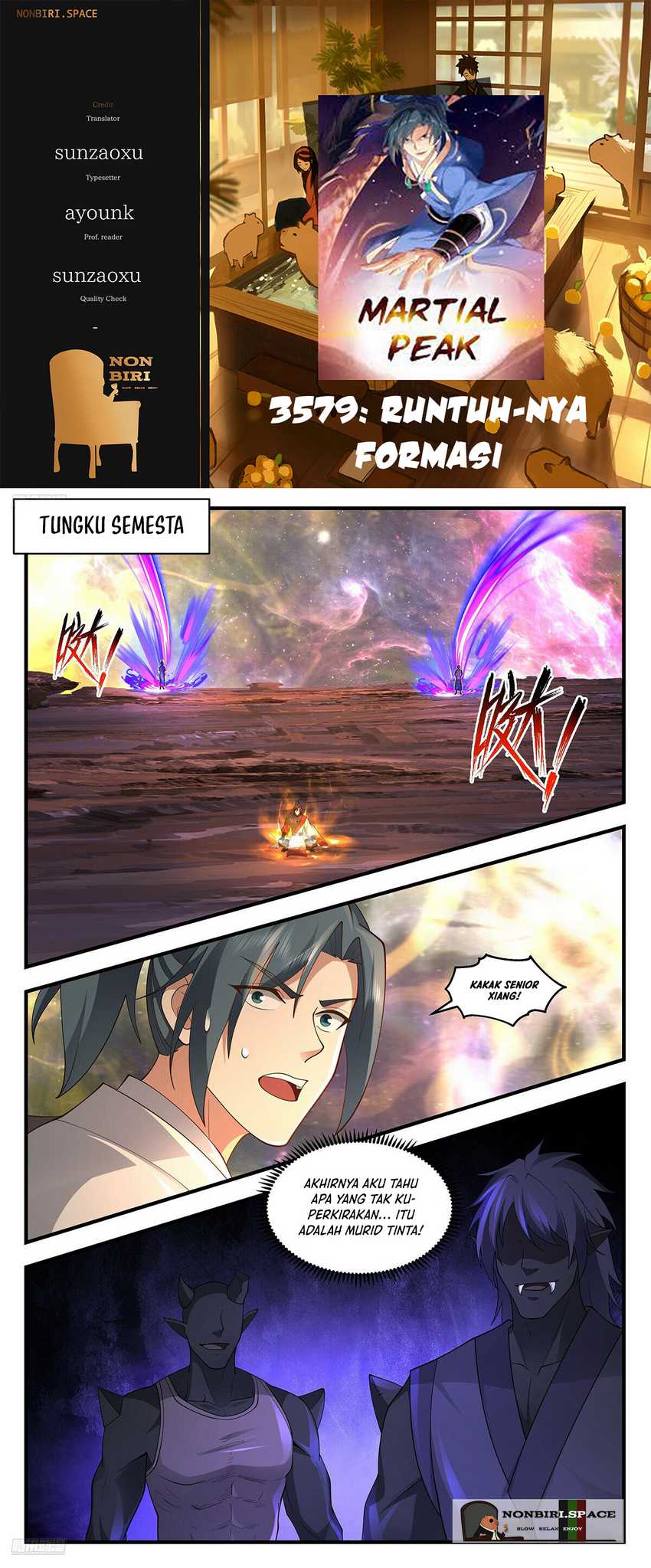 Martial Peak Part 2 Chapter 3579 - halaman 1