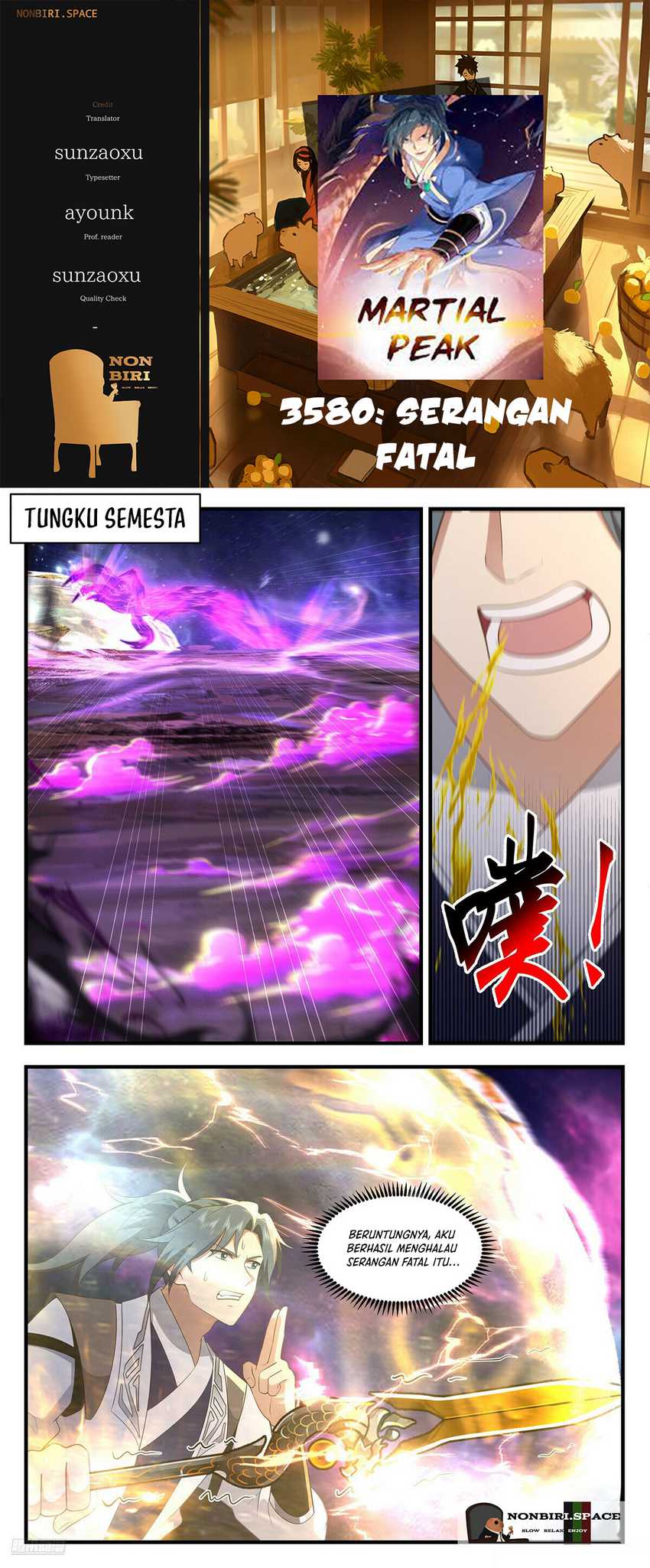 Martial Peak Part 2 Chapter 3580 - halaman 1