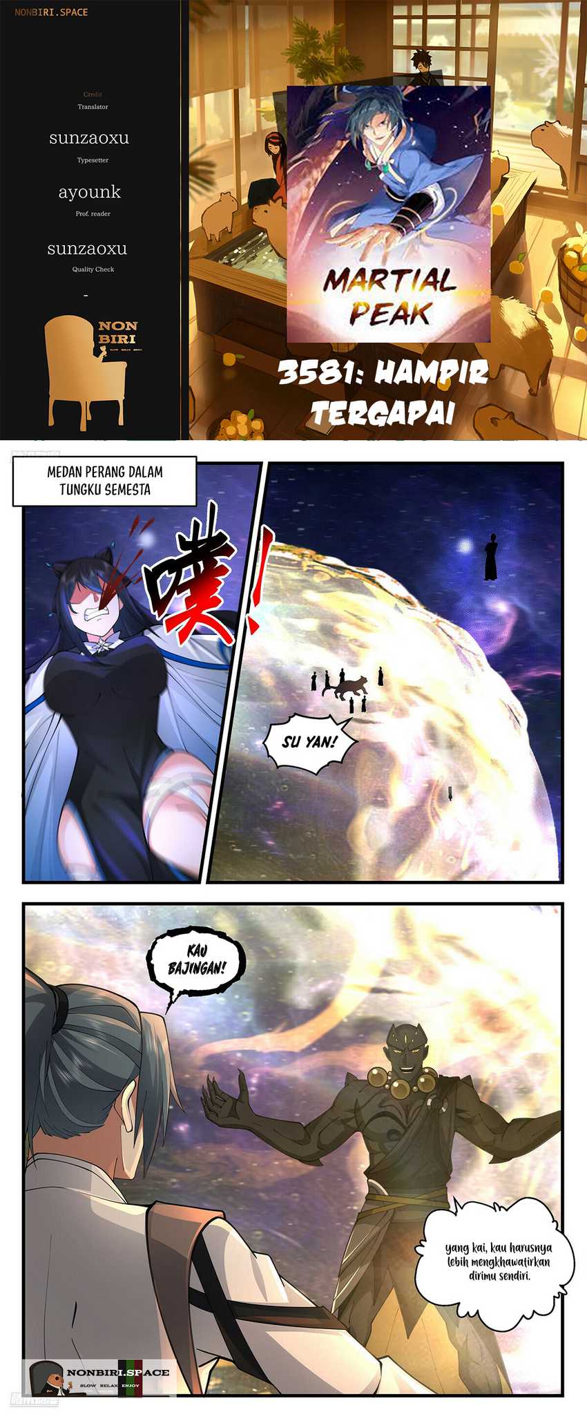 Martial Peak Part 2 Chapter 3581 - halaman 1