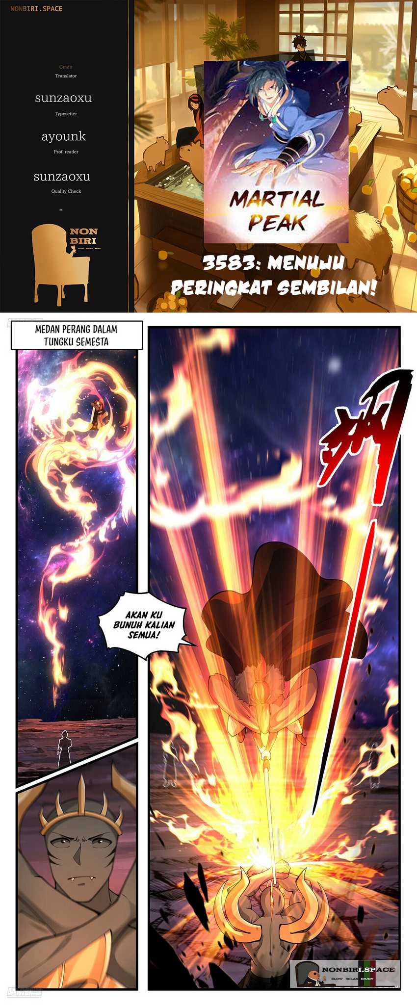 Martial Peak Part 2 Chapter 3583 - halaman 1