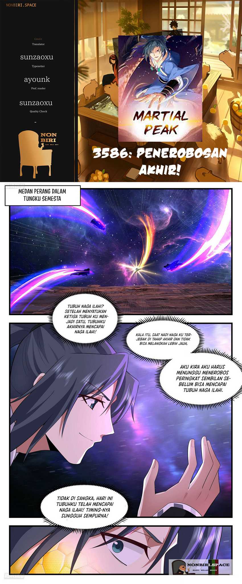 Martial Peak Part 2 Chapter 3586 - halaman 1