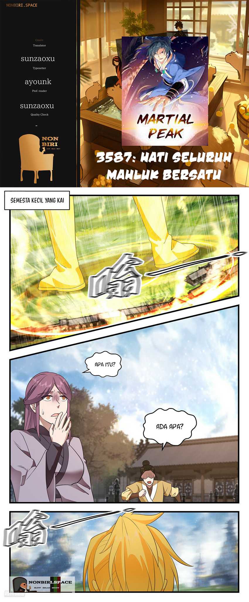 Martial Peak Part 2 Chapter 3587 - halaman 1