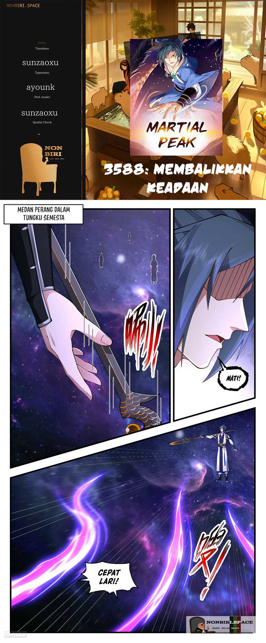 Martial Peak Part 2 Chapter 3588 - halaman 1