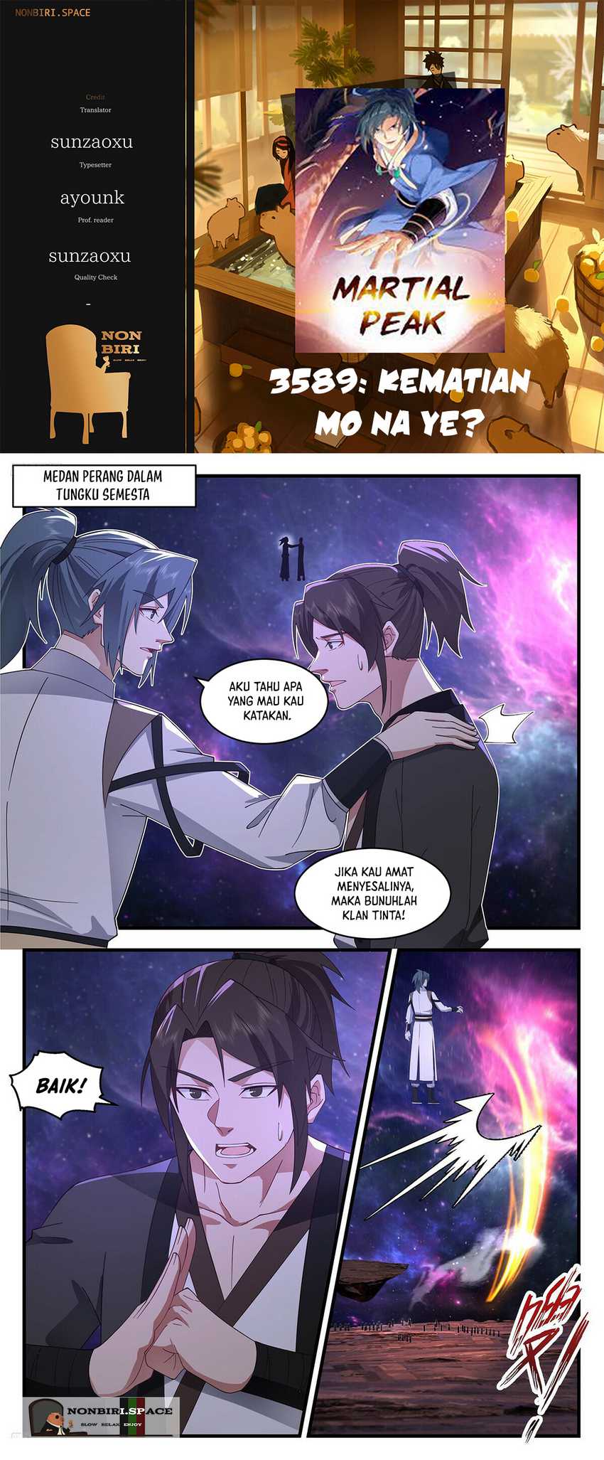 Martial Peak Part 2 Chapter 3589 - halaman 1