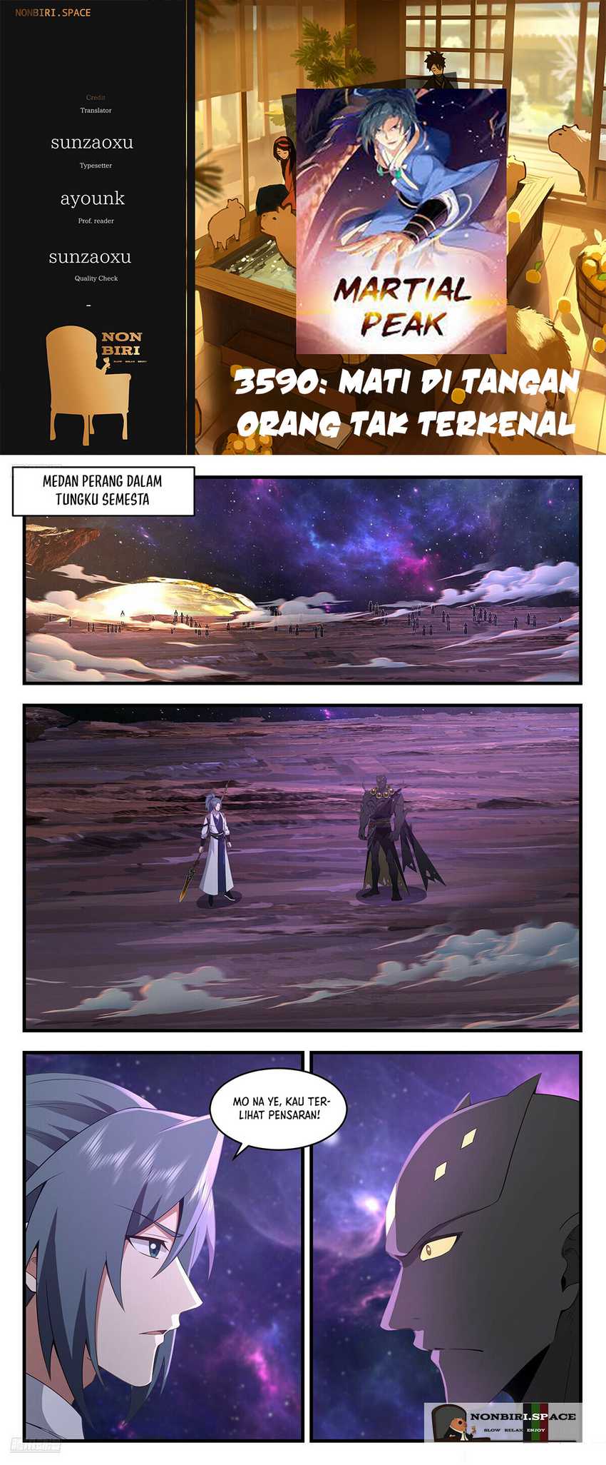 Martial Peak Part 2 Chapter 3590 - halaman 1