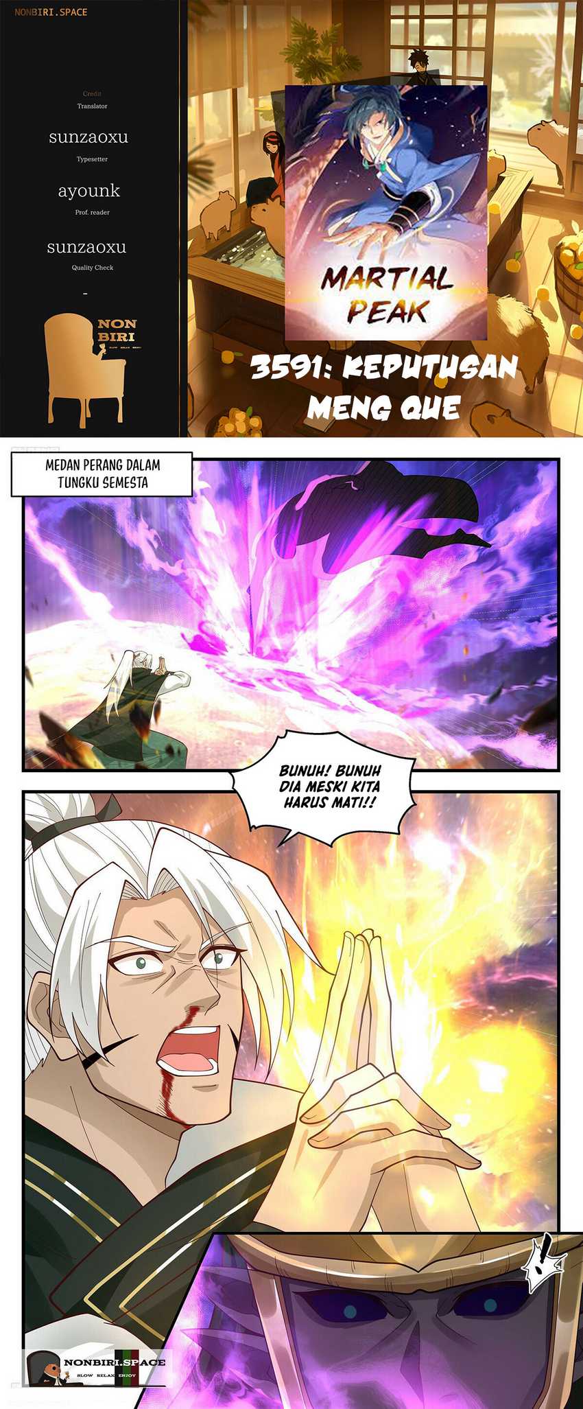 Martial Peak Part 2 Chapter 3591 - halaman 1