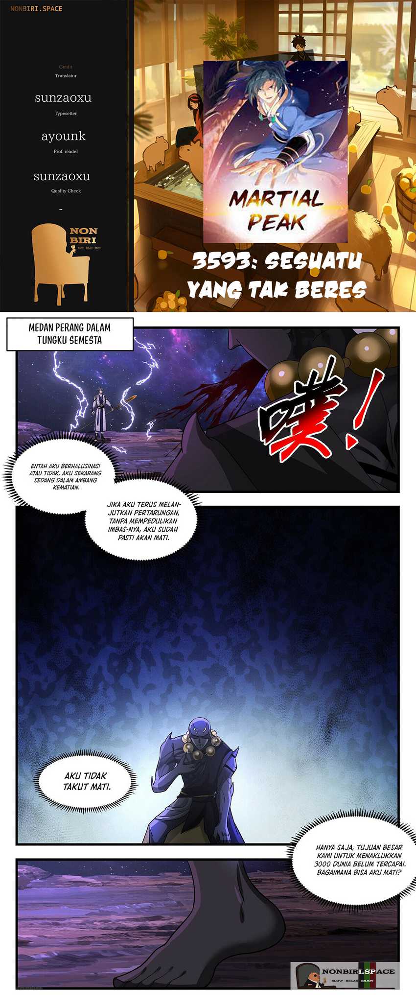 Martial Peak Part 2 Chapter 3593 - halaman 1