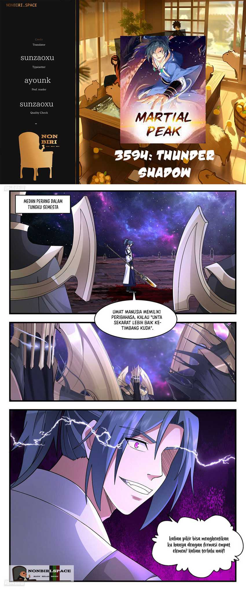 Martial Peak Part 2 Chapter 3594 - halaman 1
