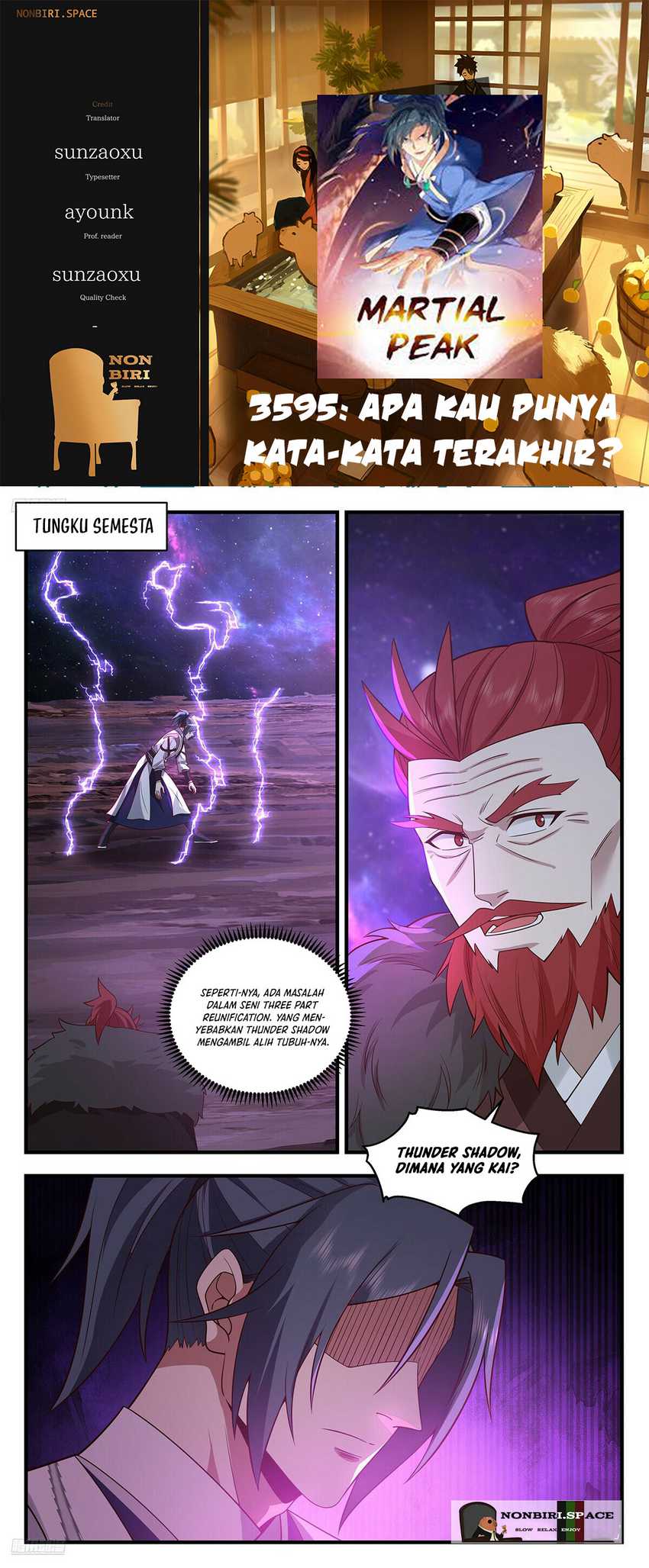 Martial Peak Part 2 Chapter 3595 - halaman 1