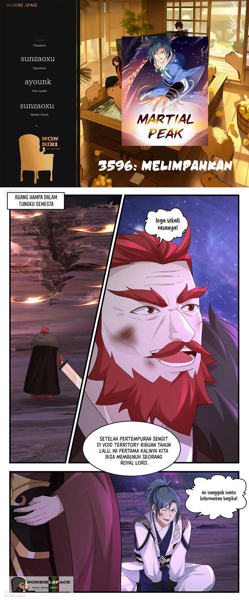 Martial Peak Part 2 Chapter 3596 - halaman 1